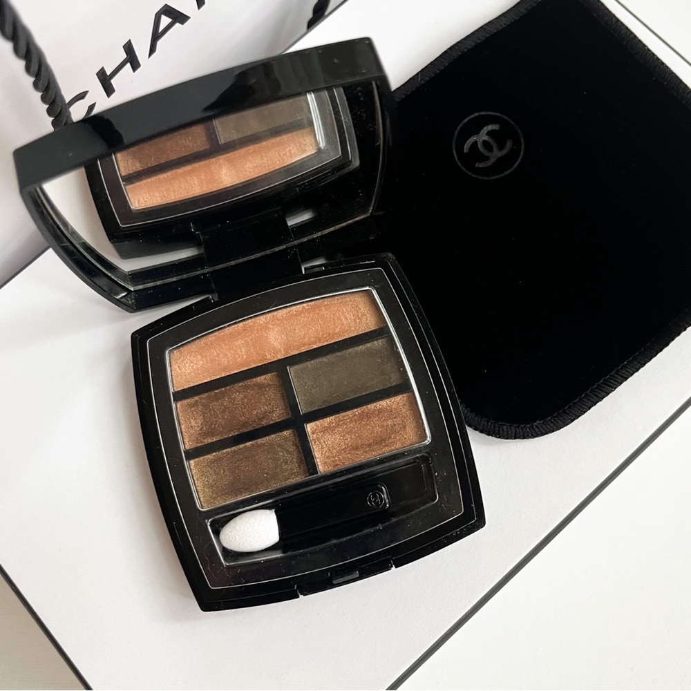 Chanel Les Beiges INTENSE Eyeshadow Palette - Gold Khaki Brown Shades